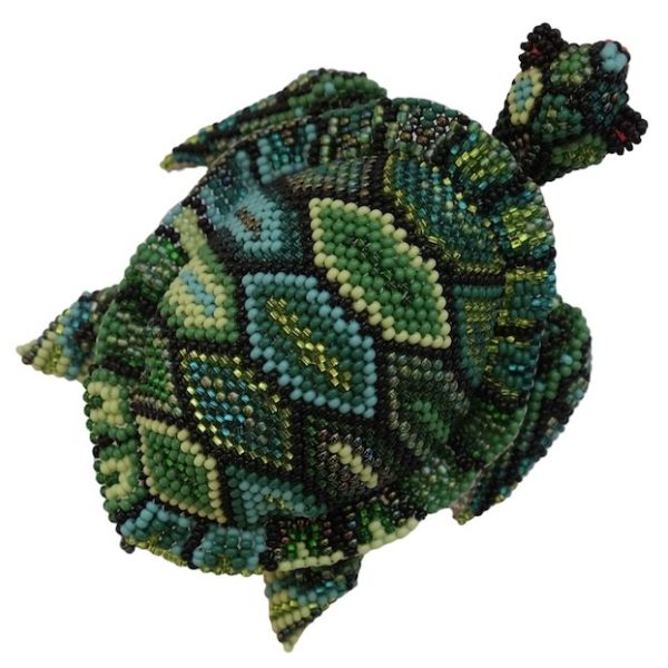 Beaded Smiling Turtle