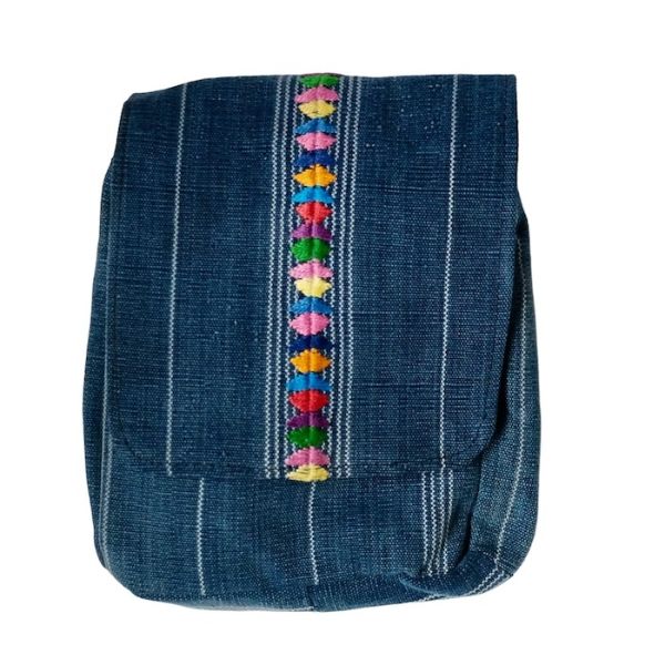Blue Corte Crossbody Bag