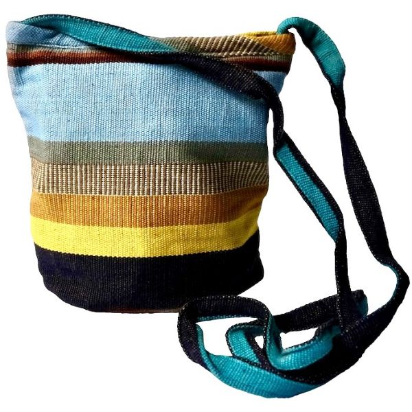 Picture of ikat bucket bag