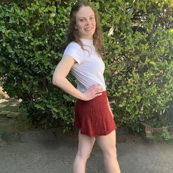 Cotton Gauze Flowy Shorts