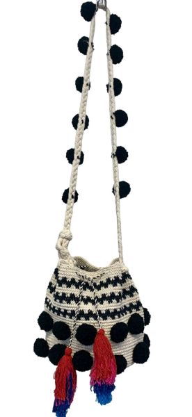 Picture of pompom japan crossbody bag