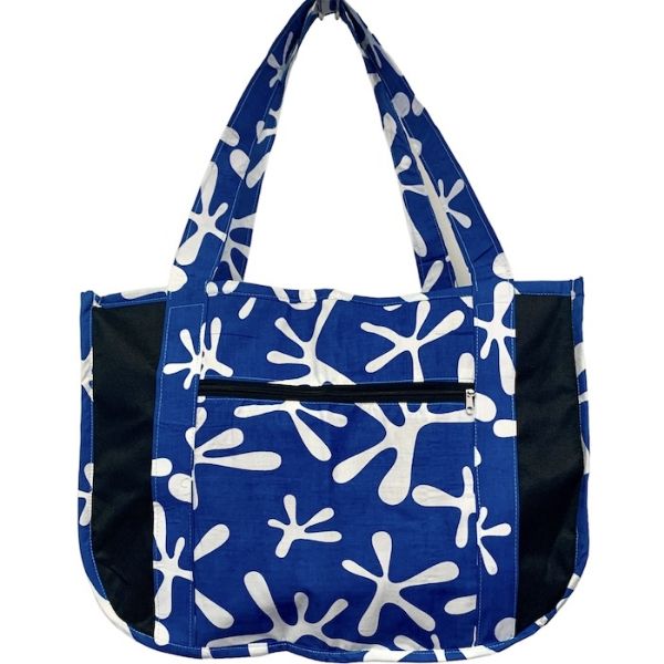 Picture of wavy batik tote