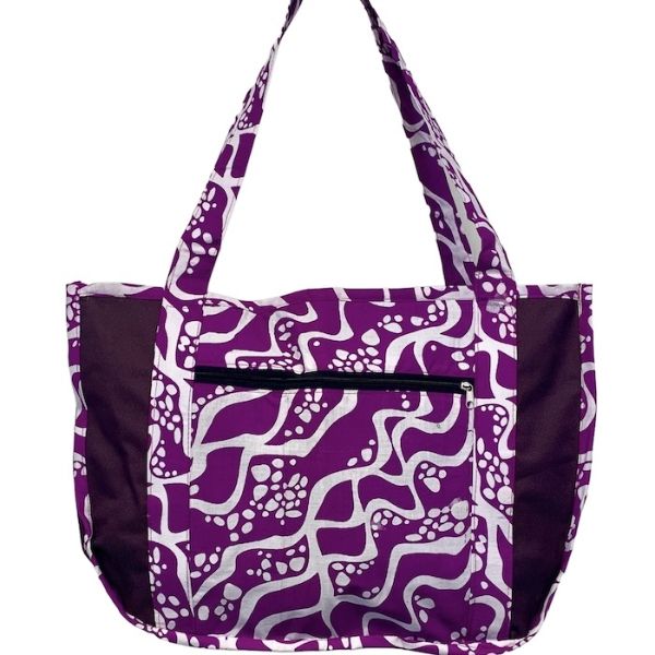 Ghana Wax Print Tote