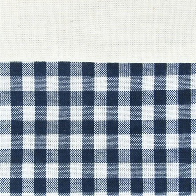 blue gingham