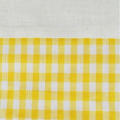 yellow gingham