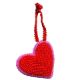 Picture of sweetheart beaded ornament