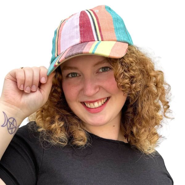 Picture of buster ikat baseball hat