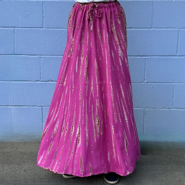 Athena Tie Dye Maxi Skirt