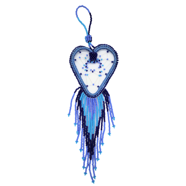 Heart Beaded Dream Catcher