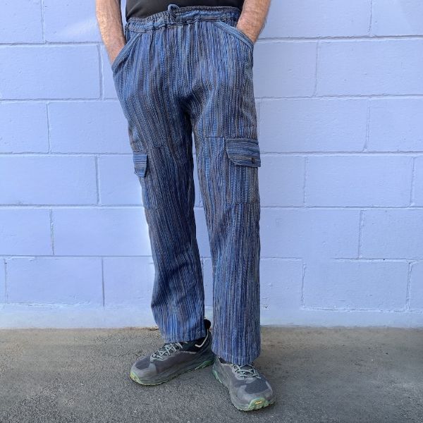 Picture of ikat cargo pants