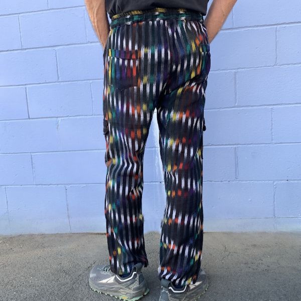 Picture of ikat cargo pants