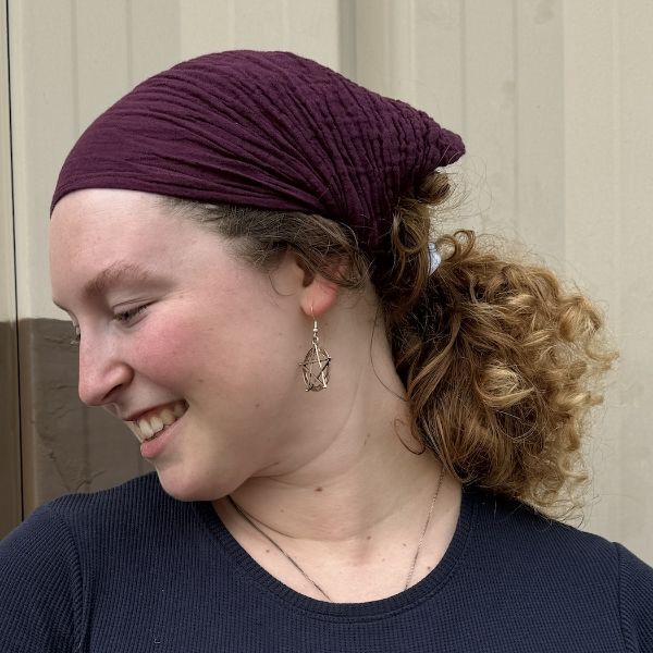 Picture of gauzy cotton headwrap