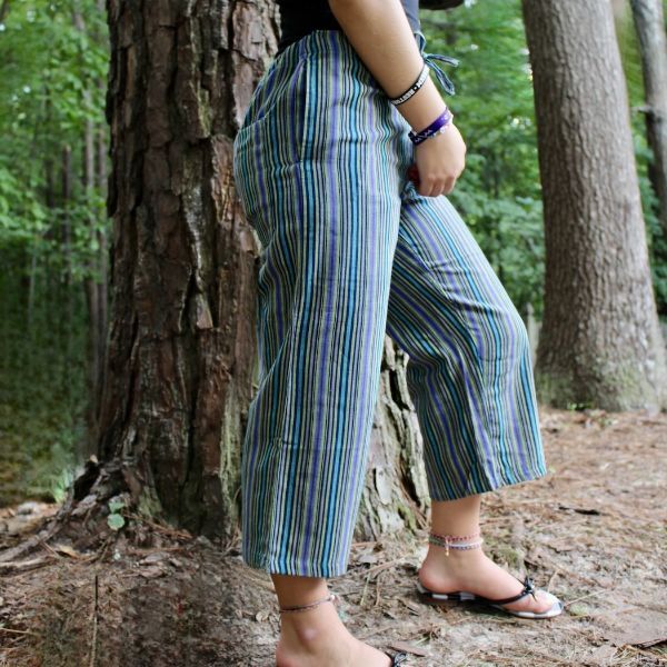 Picture of ikat cropped pants