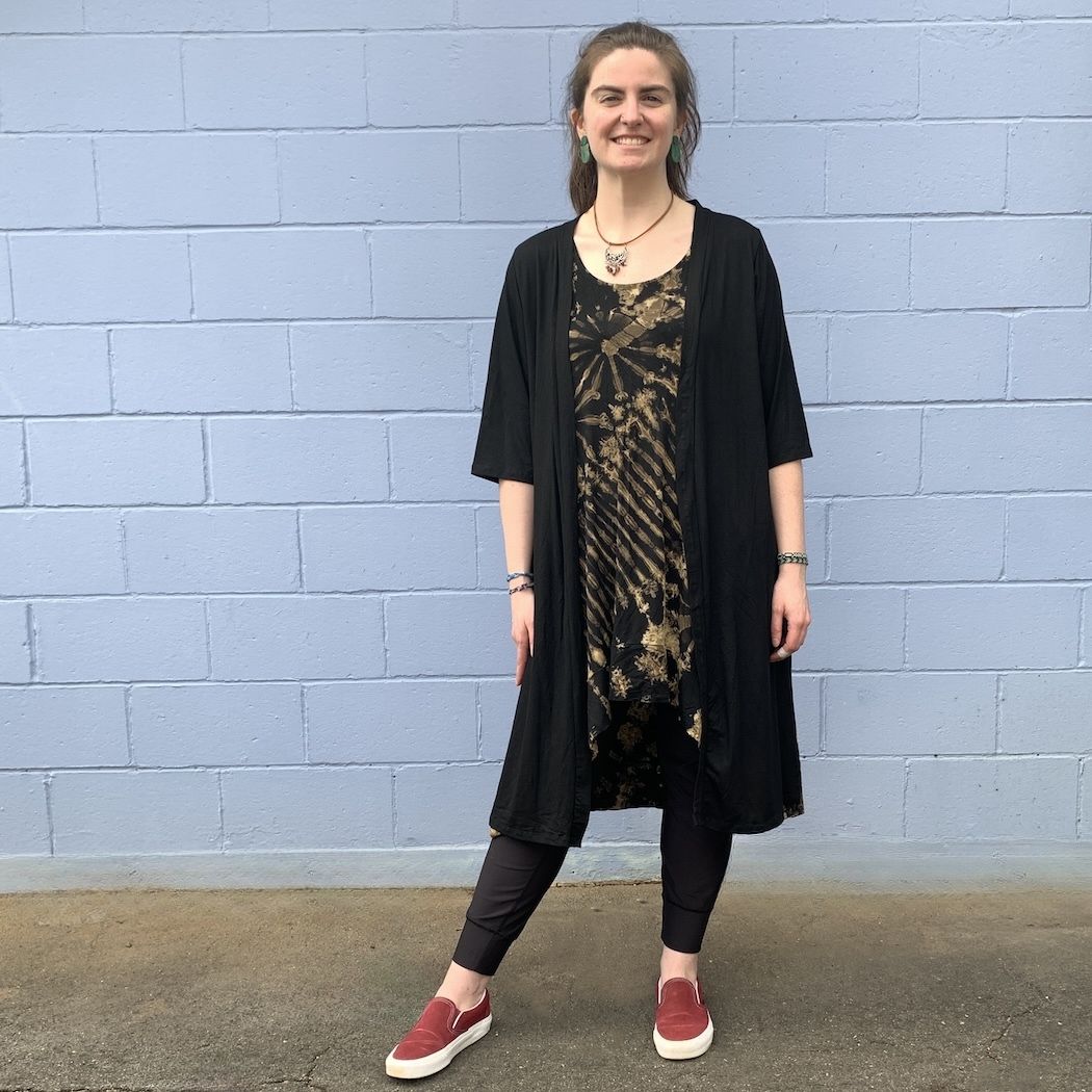 Jojo Half Sleeve Midi Kimono