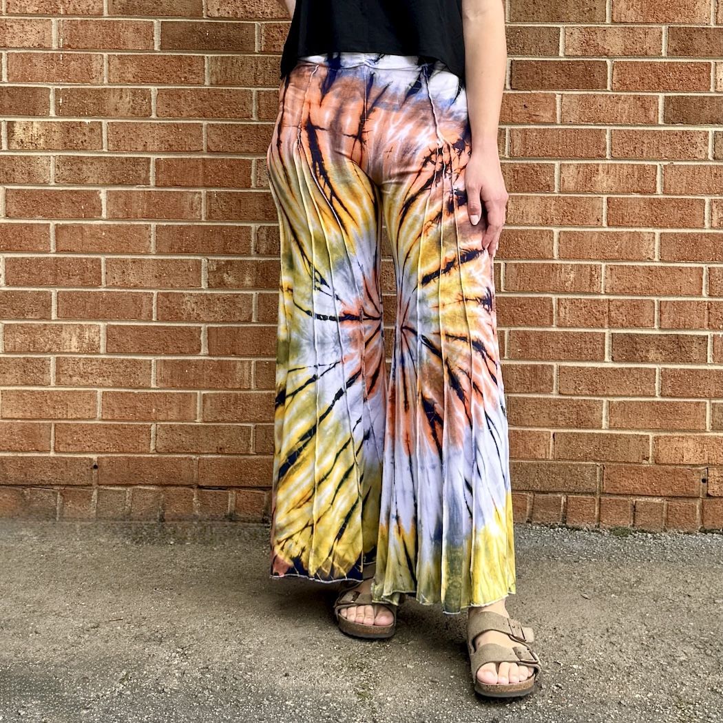 Sunny Tie Dye Flared Pants