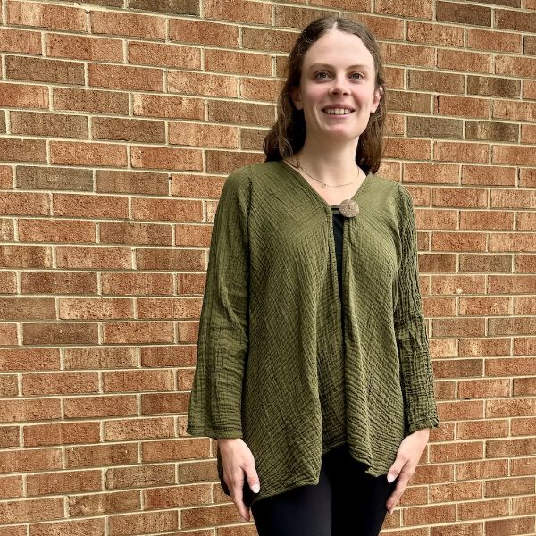 Cotton Gauze Coco Button Jacket