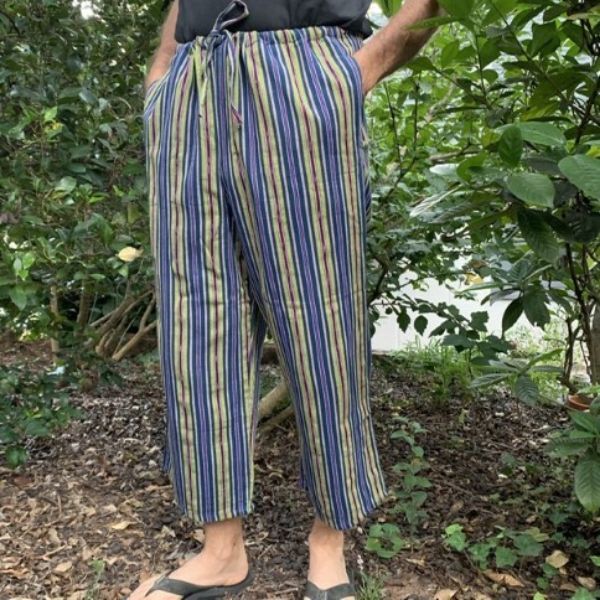 Picture of ikat cropped pants