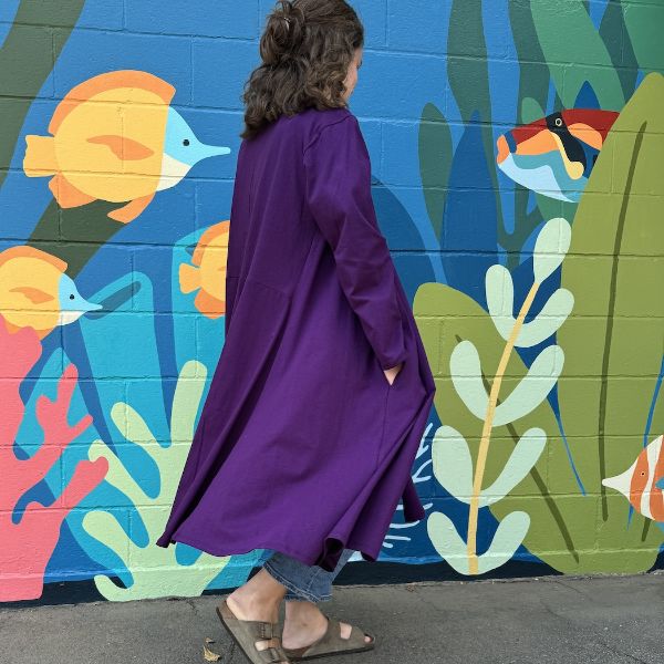 Open Front Maxi Cardigan Jacket