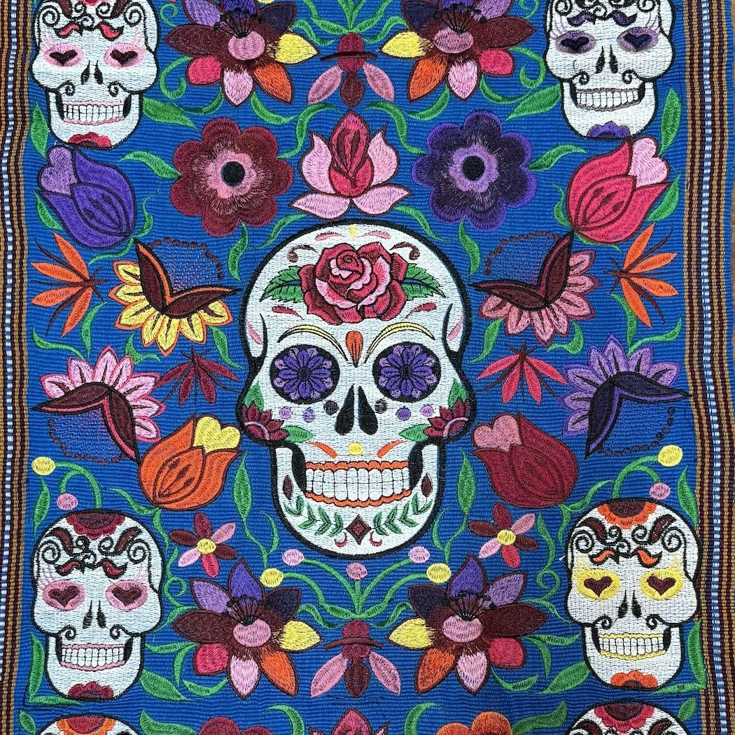 Picture of Day Of The Dead Table Runner/Wall Hanging