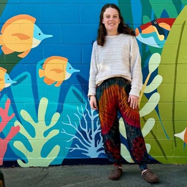 Gray Jenny Tie Dye Jogger Pants