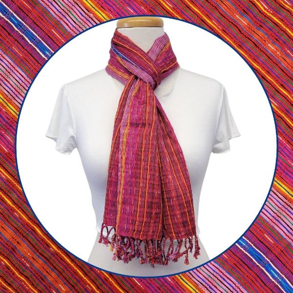 Picture of san antonio striped scarf
