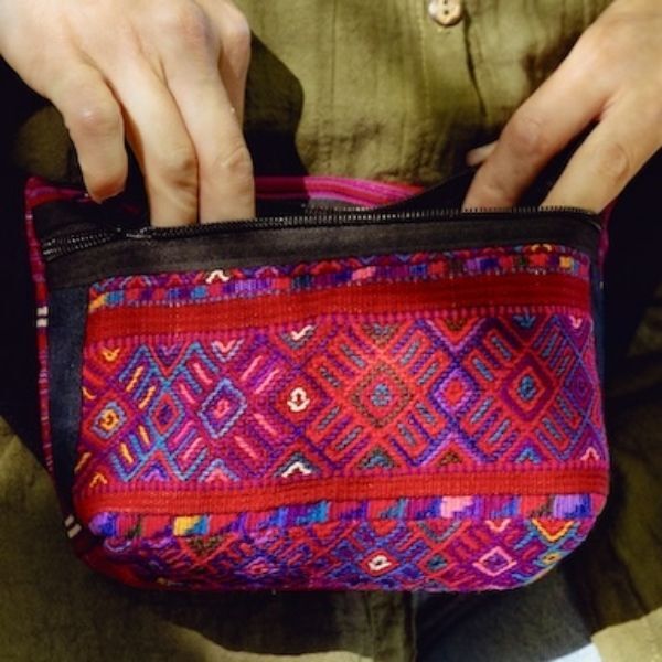 Picture of huipil fanny pack