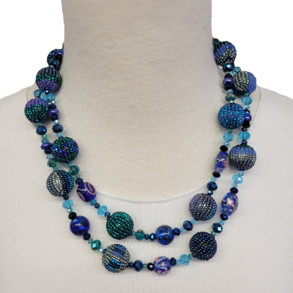 Picture of Carousel Beaded Statement Necklace