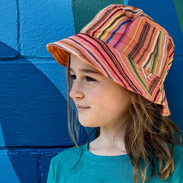 Picture of kids' ikat bucket hat