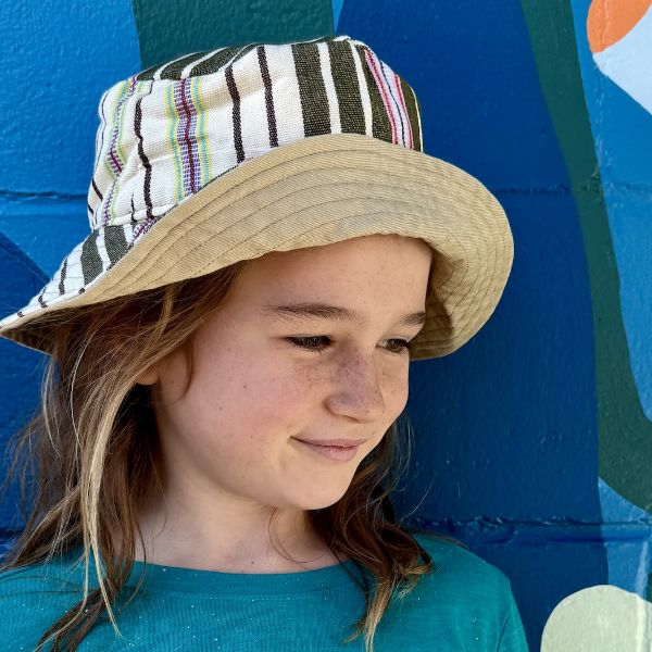 Picture of kids' ikat bucket hat