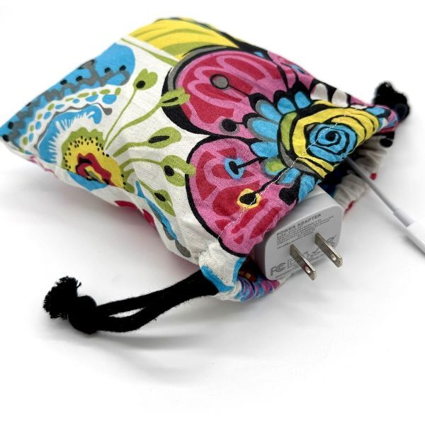 Picture of flower pull pouch