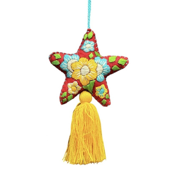 Picture of embroidered star