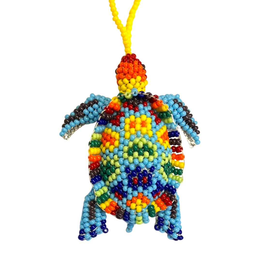 Turtle Beaded Ornament