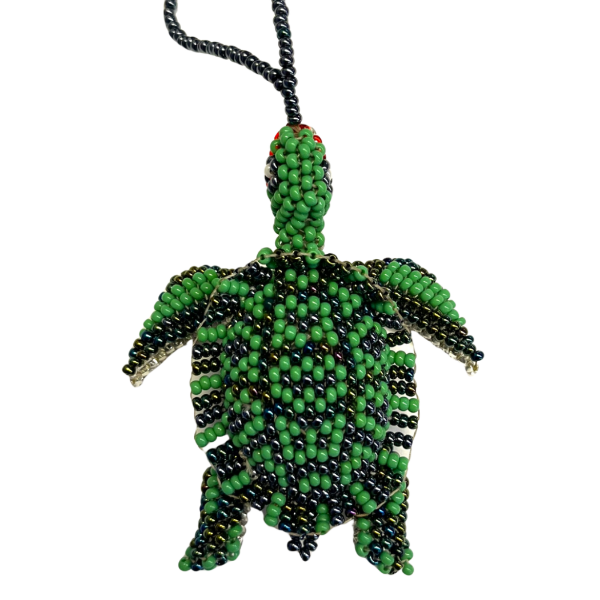 Picture of beaded turtle ornament