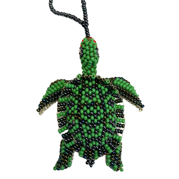 Turtle Beaded Ornament