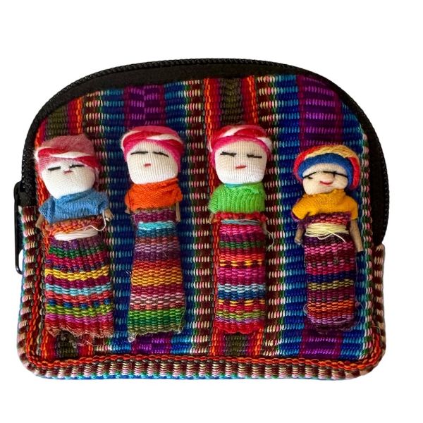 Picture of worry dolls coin purse