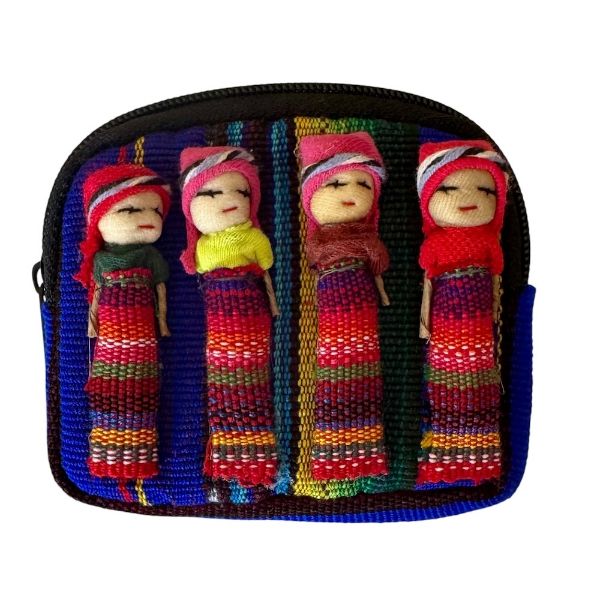 Picture of worry dolls coin purse