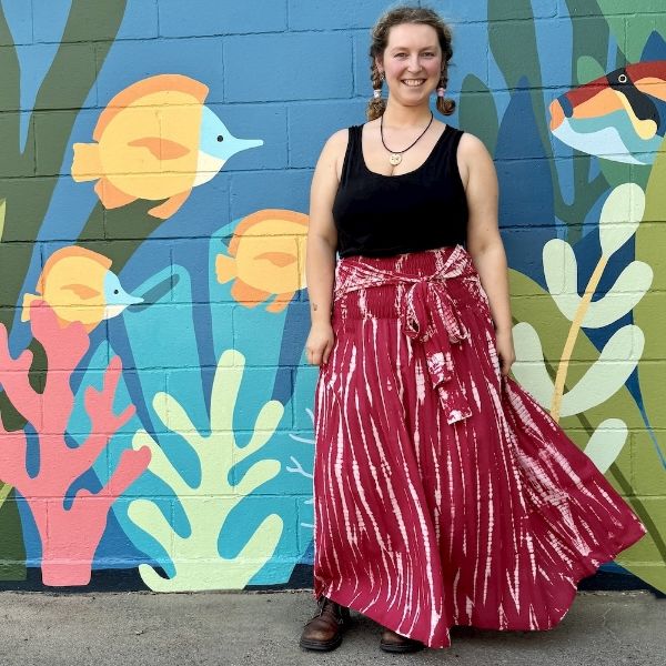 Lindsey Tie Dye Convertible Skirt Dress