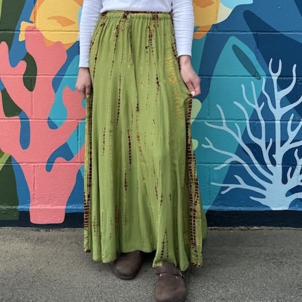 Athena Tie Dye Maxi Skirt