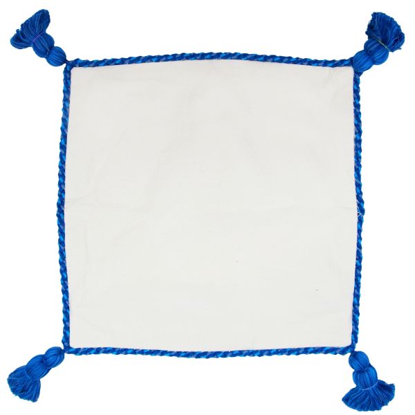 Picture of braided tassel pillow cover