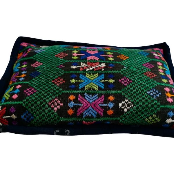 Picture of huipil pillow cover