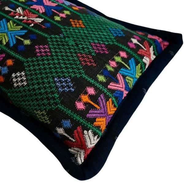 Picture of huipil pillow cover