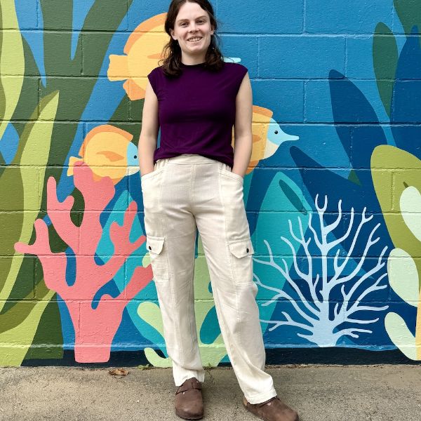 Picture of cotton cargo pants