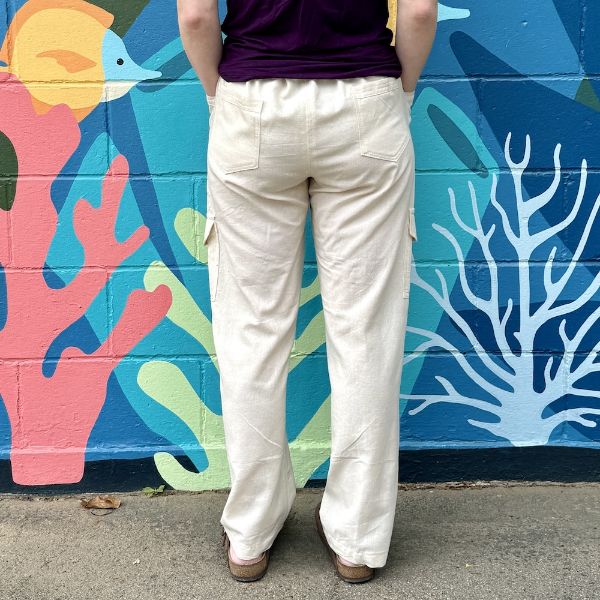 Picture of cotton cargo pants
