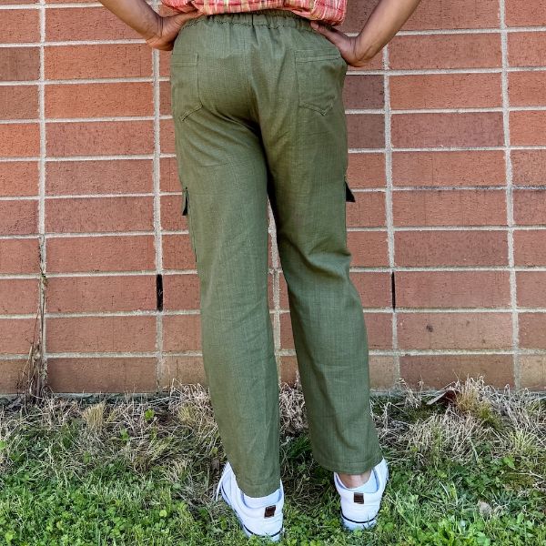 Picture of cotton cargo pants