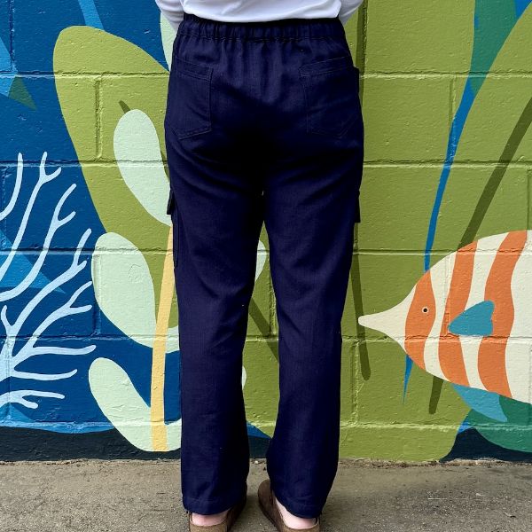 Picture of cotton cargo pants