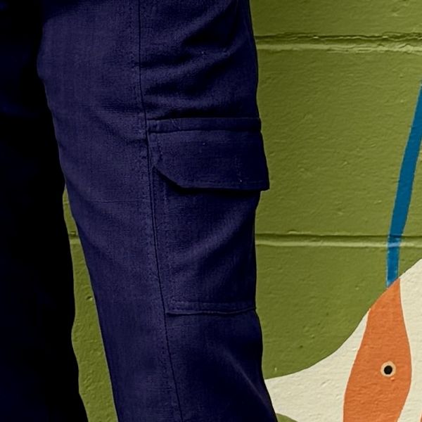 Picture of cotton cargo pants
