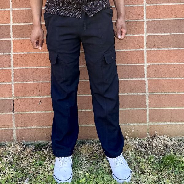 Picture of cotton cargo pants