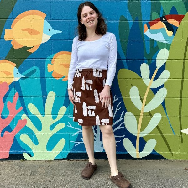 Picture of batik skirt