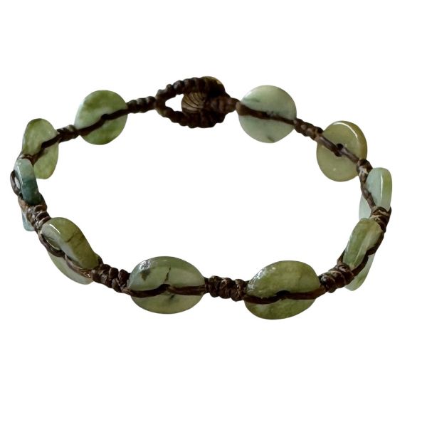 Picture of jade disk bracelet