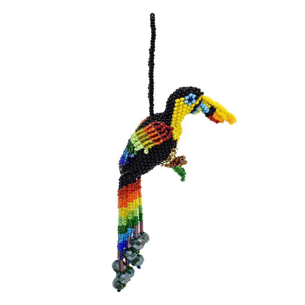 Toucan Beaded Ornament